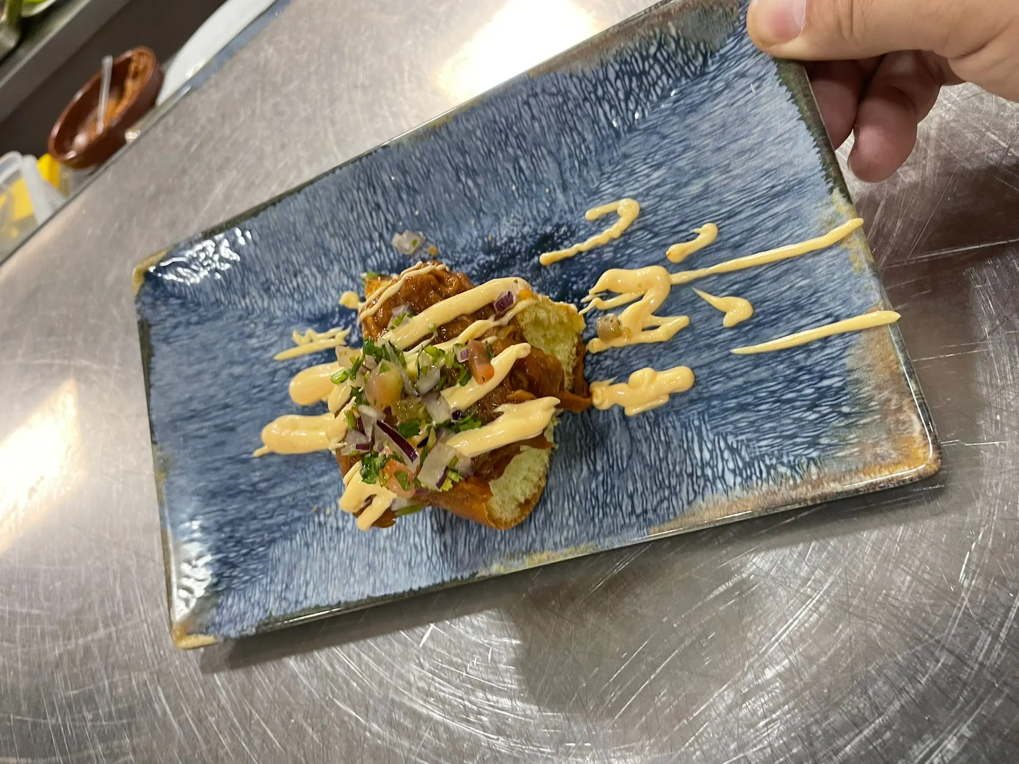 Broche de steak tartar